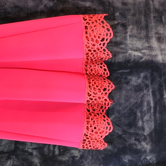 Sleeveless Raspberry Dress - Picture 2 of 8